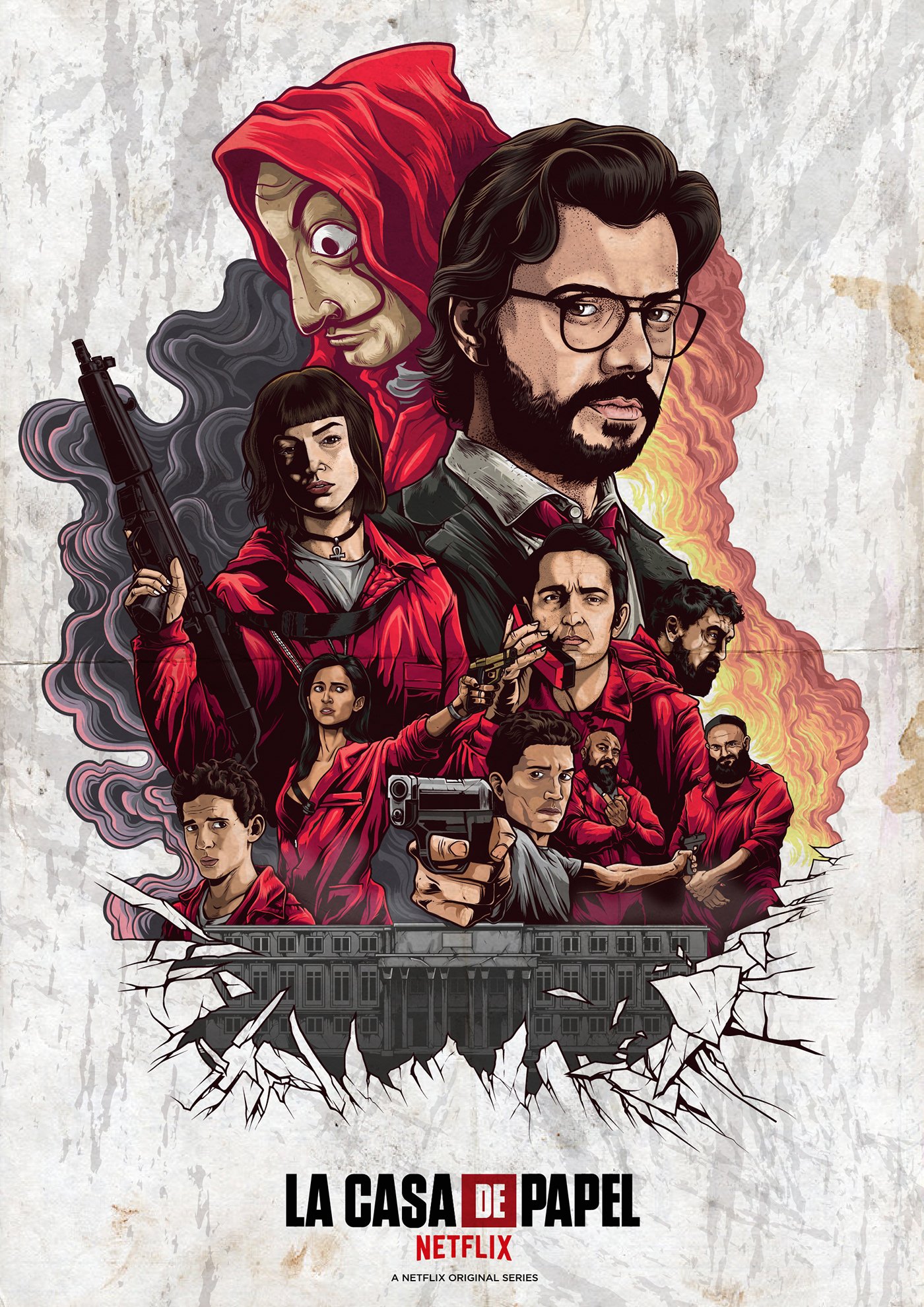 Money Heist on Behance