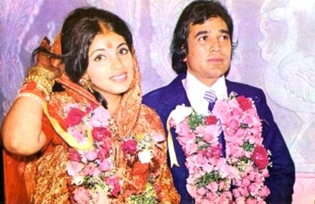 Dimple-Kapadia-with-her-husband-Rajesh-Khanna | Filmymantra