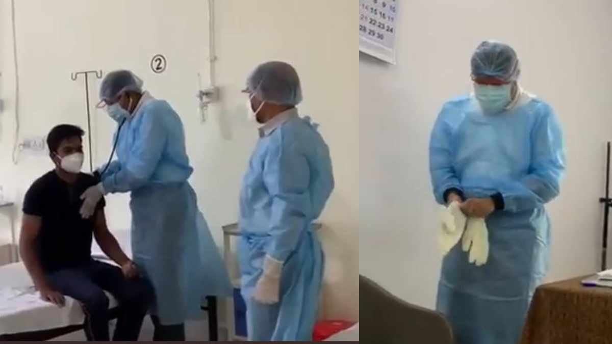 Video: खाकी और खुदा एक साथ!, ड्यूटी से वक्त निकाल डॉक्टर बन कोरोना संक्रमित सिपाहियों का इलाज कर रहे SP