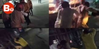 गोरखपुर: सार्वजनिक स्थल पर शराब पीने से रोका तो दबंगों ने पुलिस टीम को दौड़ा-दौड़ा कर पीटा, सिर पर मारे लाठी-डंडे