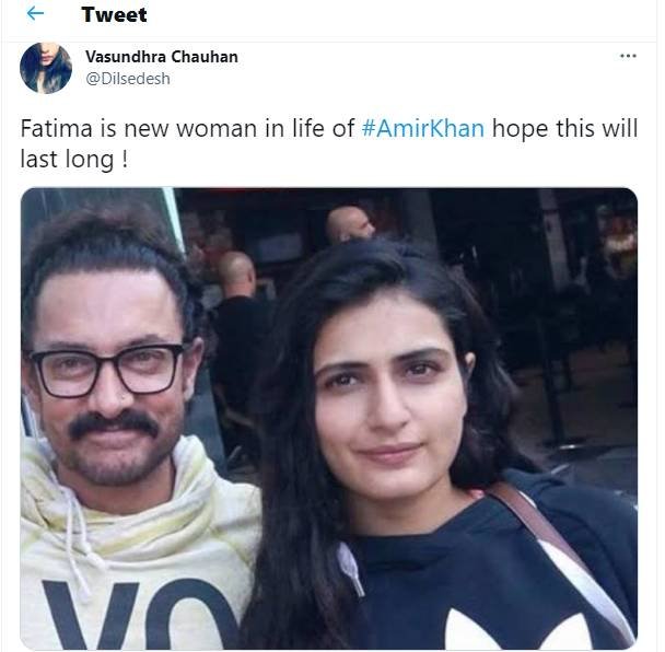 Aamir Khan, Kiran Rao, Fatima Sana Shaikh,