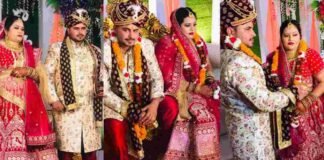 हाथरस: महिला SHO से कांस्टेबल ने रचाई शादी, विभाग में ख़ुशी की लहर