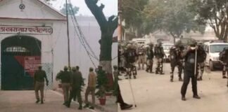 फर्रुखाबाद: जिला जेल में कैदी की मौत के बाद जमकर बवाल, 30 पुलिसकर्मी पथराव में घायल