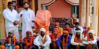 मुजफ्फरनगर में 15 लोगों ने की ‘घर वापसी’, दानिश बना दिनेश तो जरीना बनी मिथलेश, 18 साल पहले बन गए थे मुस्लिम Muzaffarnagar