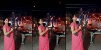 रायबरेली: राजा भैया की पार्टी महासचिव की हवाई फायरिंग का Video वायरल, केस दर्ज करने की तैयारी में पुलिस! Raebareli jansatta dal