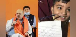 जब काशी में एक बच्चे ने अचानक छुए गृहमंत्री के पैर, जानें पूरा मामला