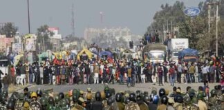 किसानों को राजधानी के बाहर रोकने के लिए दिल्ली पुलिस ने खर्च किये 7 करोड़, सदन में हुआ खुलासा
