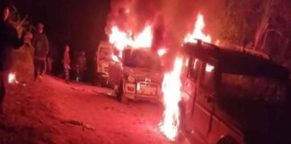 नागालैंड में सुरक्षाबलों की गोलियों से 13 लोगों की मौत, गुस्साए ग्रामीणों ने फूंके वाहन