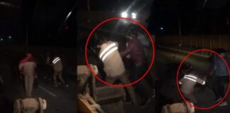 बिजनौर: बेखौफ बदमाशों ने सिपाही से लूटी इंसास राइफल, तमंचे की बट से हमला कर किया लहूलुहान, Video वायरल Bijnor attack on police