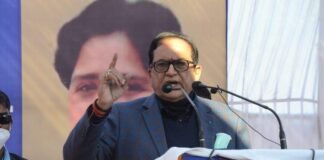 बिजनौर: बसपा के राष्ट्रीय महासचिव ने सपा-भाजपा पर साधा निशाना, दोनों को बताया एक ही सिक्के के 2 पहलू Bijnor satish chandra mishra