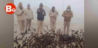 सर्दियों में बेजुबानों का सहारा बन रही फर्रुखाबाद पुलिस, पंछियों को दाना-पानी दे रहे पुलिसकर्मी