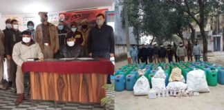 फर्रुखाबाद: विधानसभा चुनाव में इस्तेमाल के लिए बनाई जा रही थी अवैध शराब, पुलिस ने कार्रवाई कर 3 को दबोचा