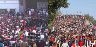 लखनऊ: सपा कार्यालय पर कार्यकर्ताओं ने उड़ाई नियमों की धज्जियां, 2500 के खिलाफ केस दर्ज, SHO सस्पेंड