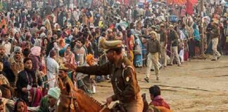 माघ मेले पर कोरोना का खतरा, 7 पुलिसकर्मियों की रिपोर्ट पॉजिटिव, मचा हड़कंप
