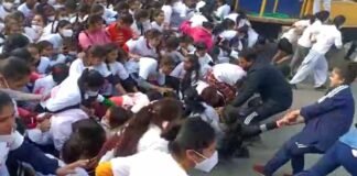 बरेली: कांग्रेस की मैराथन में मची भगदड़, कई बच्चियां दबकर घायल, अव्यवस्था के सवाल पर मीडियाकर्मियों से भिड़े कांग्रेसी Bareilly congress marathon run