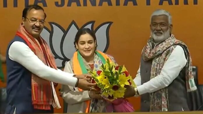 Aparna Yadav joined bjp