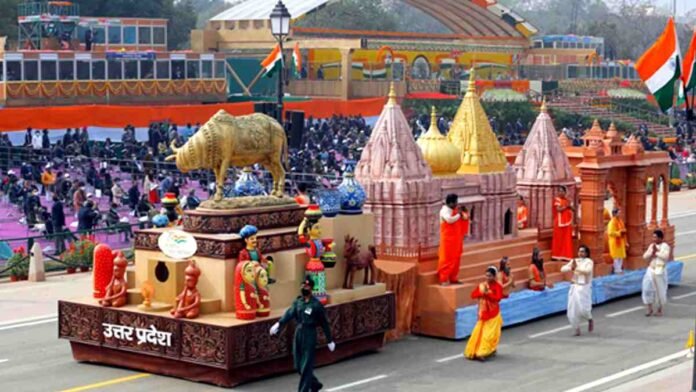 Uttar Pradesh tableau