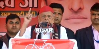 UP Election 2022: करहल पहुंचे सपा संरक्षक मुलाय सिंह यादव ने बेटे अखिलेश के लिए मांगे वोट, कहा- किसान, व्यापारी और नौजवान सभी की उम्मीदें होंगी पूरी Mulayam Singh Yadav