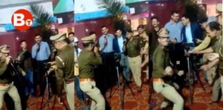 सकुशल चुनाव संपन्न कराने के बाद जमकर नाची Moradabad Police, Video वायरल