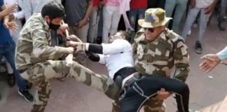 आगरा: ताजमहल परिसर में सुहैल ने लगाया पाकिस्तान जिंदाबाद का नारा, सुरक्षाकर्मियों ने घेरकर पीटा Agra tajmahal