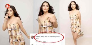 बिना कपड़ों के बॉडी पर फोटो चिपकाकर उर्फी जावेद ने किया डांस, यूजर्स बोले- ये है इस्लाम का घिनौना सच