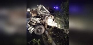 बस्ती में जोरदार सड़क हादसा, चुनाव ड्यूटी से लौट रहे 3 जवानों की मौत
