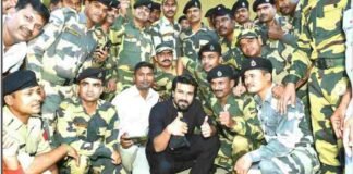 नंगे पैर BSF के जवानों से मिलने पहुंचे RRR फेम राम चरण, फोटोज शेयर करके लिखा – ‘प्रेरणादायक दोपहर’