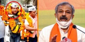 ‘आम आदमी पार्टी का कार्यकर्ता है जहांगीरपुरी हिंसा का मुख्य आरोपी मोहम्मद अंसार’, BJP अध्यक्ष बोले- दिल्ली में दंगा कराते हैं केजरीवाल के नेता Adesh Gupta mohammad ansar