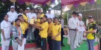 अंतरजनपदीय 26वीं पुलिस एथलीट प्रतियोगिता : पुरुष में फतेहगढ़ व महिला वर्ग में कानपुर नगर का दबदबा