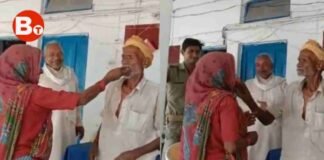 गोंडा: थाने में एक हुए अलग-अलग रह रहे बुजुर्ग दंपत्ति, SP के निर्देश पर इंस्पेक्टर ने कराई सुलह