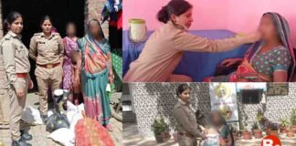 शाहजहांपुर : बुजुर्ग महिला का बेटा हुआ गुम तो महिला सिपाही ने निभाया बेटी का धर्म, लोग कर रहे सराहना