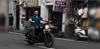 कानपुर की सड़कों पर बिना हेल्मेट बुलेट चलाना एक्टर वरुण धवन को पड़ा भारी, पुलिस ने काटा चालान