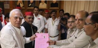 Rajya Sabha Election: कपिल सिब्बल ने छोड़ा कांग्रेस का ‘हाथ’, सपा के समर्थन से जाएंगे राज्यसभा, भरा पर्चा Rajya Sabha Election Kapil Sibal