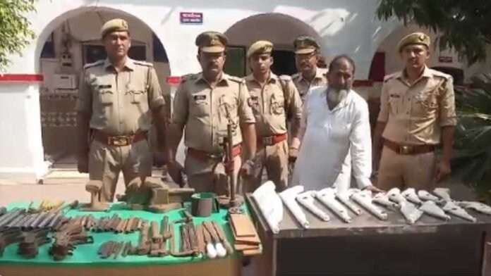 Deoband Illegal arms factory Mustakim