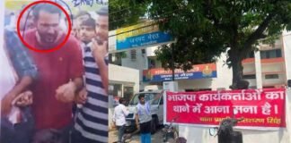 मेरठ: थाने के बाहर विवादित पोस्टर लगाने वाला निकला सपा कार्यकर्ता, योगी सरकार को बदनाम करने की साजिश बेनकाब Meerut SP worker Abhishek bhati