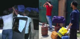 कश्मीर में हिंदुओं की टारगेट किलिंग के बीच कश्मीरी पंडितों ने किया पलायन का ऐलान, सामने आईं तस्वीरें