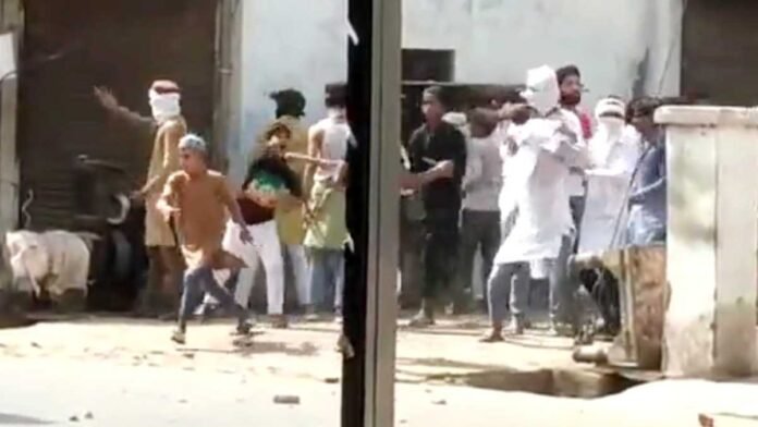 Stone pelting after Zuma ki namaz minor involved aged 12 to 14 seen during violence in Prayagraj