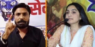 ‘नूपुर शर्मा को मेरे हवाले करो, उस नचनिया से सबके सामने मुजरा कराऊंगा’, भीम सेना चीफ बोला- जुबान काटने पर दूंगा 1 करोड़ का ईनाम Delhi Police Nawab Satpal Tanwar