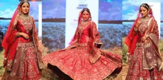 दुल्हन के लिबास में बेहद खूबसूरत दिखीं शहनाज गिल, स्टेज पर ठुमके लगाकर लूट ली महफिल