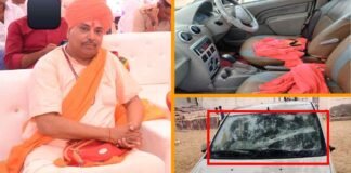 राजस्थान: वालेरा मठ के महंत पारस भारती का अपहरण, बदमाशों ने गाड़ी रोककर की तोड़फोड़, लावारिस कार में बिखड़े मिले कपड़े और जूते Rajasthan Valera math paras Bharti