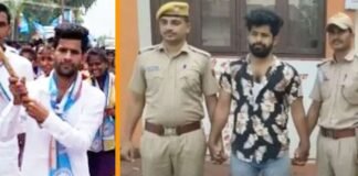 NSUI का सक्रिय नेता रहा है भीलवाड़ा का लव जिहादी शाहिद खान, हिंदू बनकर लड़कियों का करता है शिकार, छात्रा से रेप की कोशिश में हुआ गिरफ्तार Bhilwada Shahid Khan