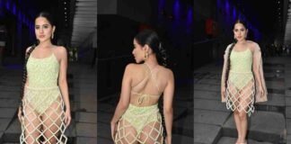 रस्सी से बनी स्कर्ट पहन मुंबई की सड़कों पर निकलीं उर्फी जावेद, फोटो देखकर लोग इस तरह बनाने लगे मजाक