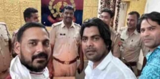 मेरठ: बर्थडे पर थाने में सजी महफिल, चौकी इंचार्ज ने हिस्ट्रीशीटर संग काटा केक, खूब छलके जाम, तस्वीरें वायरल