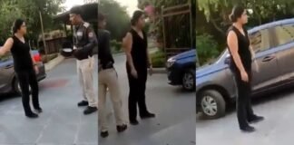 नोएडा से श्रीकांत त्यागी के बाद अब ‘गालीबाज’ महिला का Video वायरल, गेट खुलने में हुई देरी तो गार्ड पर बरसाईं गालियां, गिरफ्तार