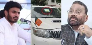 स्वामी प्रसाद मौर्य ने दिया था गाड़ी पर लगा विधायक का स्टीकर, ‘गालीबाज’ श्रीकांत त्यागी का बड़ा खुलासा