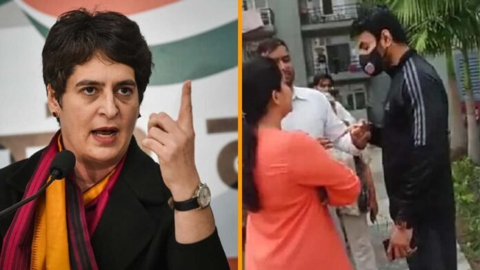 Priyanka Gandhi Vadra Shrikant Tyagi