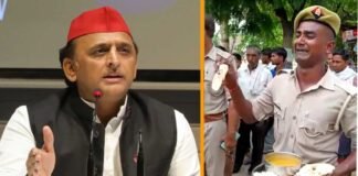अखिलेश यादव ने फिरोजाबाद के रोते सिपाही का शेयर किया वीडियो, पूछा- अमृत महोत्सव के नाम पर भूखोत्सव क्यों? Akhilesh Yadav Firozabad constable