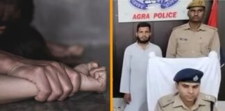 आगरा: मस्जिद में दीनी तालीम लेने गई 10 साल की छात्रा से रेप, पुलिस ने आरोपी मौलवी आतिफ को किया गिरफ्तार Agra maulvi atif