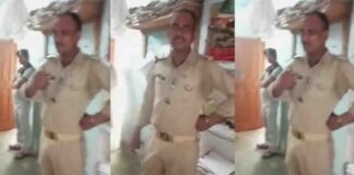 मिर्जापुर : नशे में धुत सिपाही को दूसरे कांस्टेबल ने दी गालियां, Video वायरल