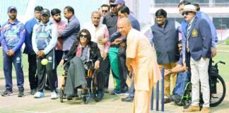 लखनऊ: CM योगी ने ‘सरदार पटेल दिव्यांग T-20 कप’ का किया शुभारंभ, खिलाड़ियों का बढ़ाया हौसला Lucknow CM Yogi Adityanath